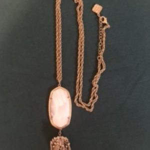 Kendra Scott - Large Original Pear Color Necklace